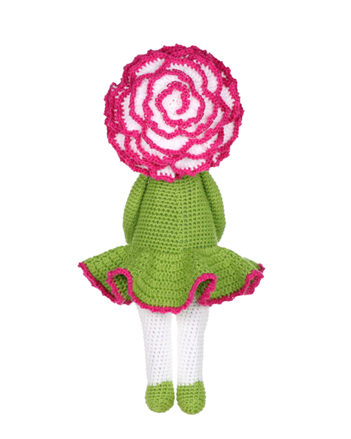 Carnation Cati crochet pattern by Zabbez