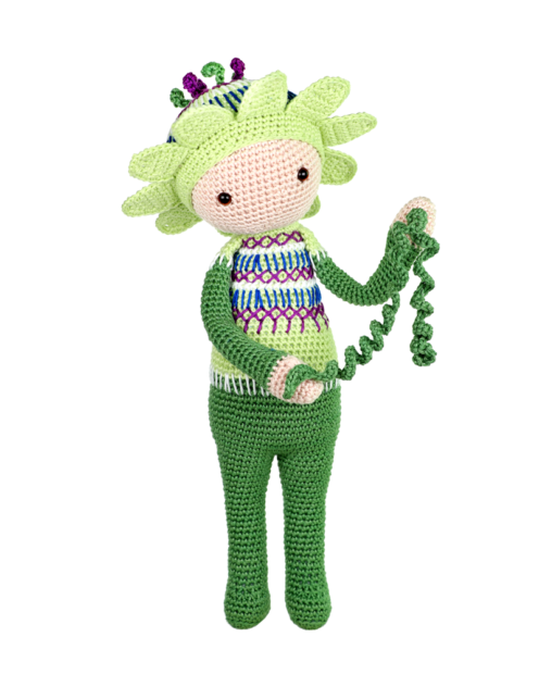 Passionflower Paz crochet pattern by Zabbez