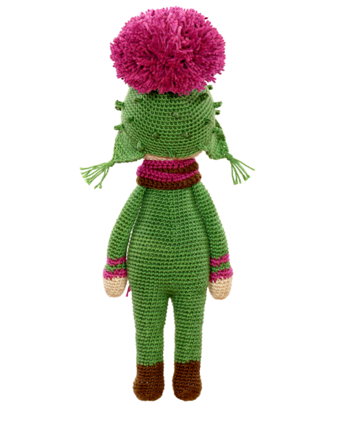 Thistle Tim crochet pattern by Zabbez