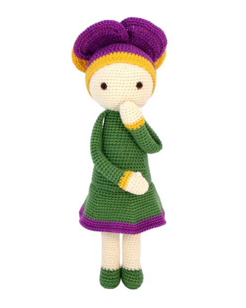 Violet Vicky crochet pattern by Zabbez