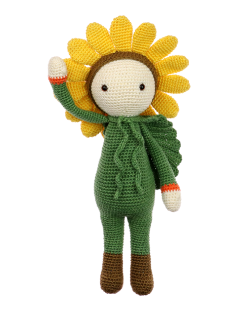 Crochet Doll Pattern with Clothes - Sunflower Summer Co