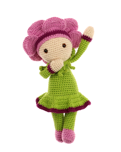 Little Anemone Annie crochet pattern by Zabbez