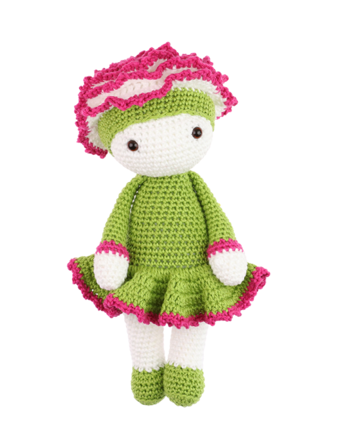 Little Carnation Cati crochet pattern by Zabbez