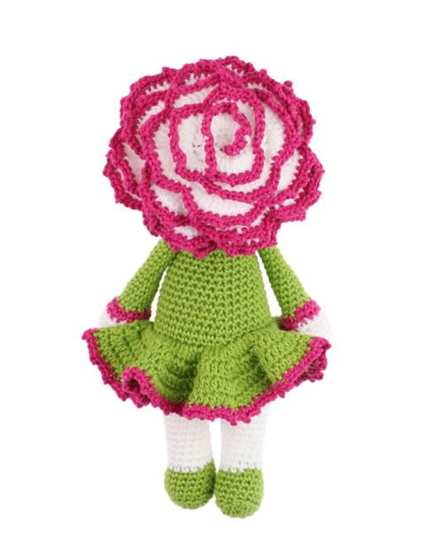 Little Carnation Cati crochet pattern by Zabbez