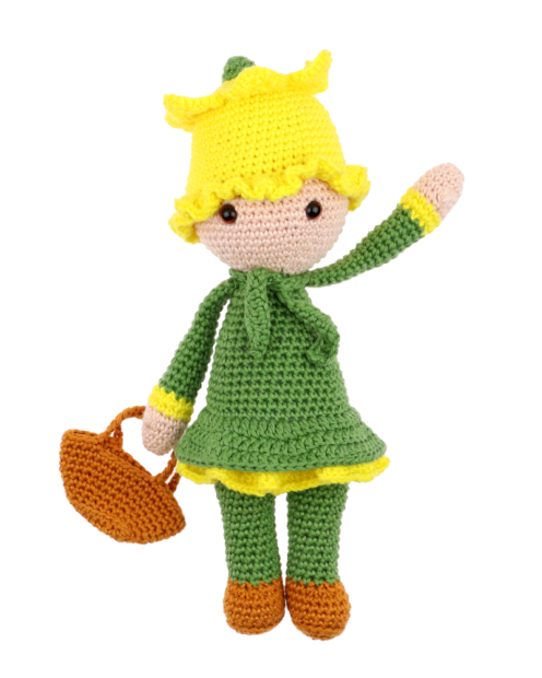 Little Daffodil Nancy crochet pattern by Zabbez