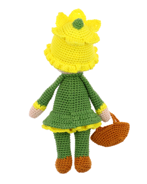 Little Daffodil Nancy crochet pattern by Zabbez