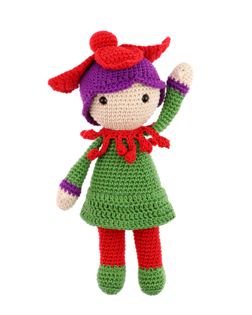 Little Fuchsia Fay crochet pattern by Zabbez