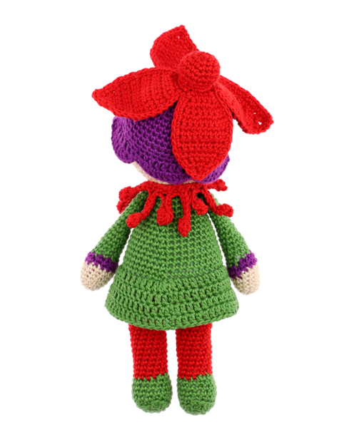 Little Fuchsia Fay crochet pattern by Zabbez