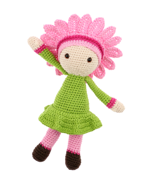 Little Gerbera Gemma crochet pattern by Zabbez