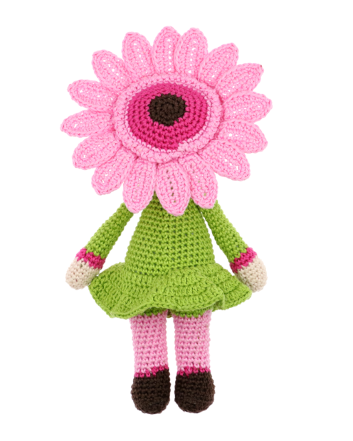 Little Gerbera Gemma crochet pattern by Zabbez