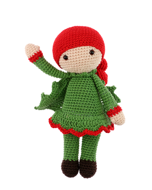 Little Holly Hilde crochet pattern by Zabbez
