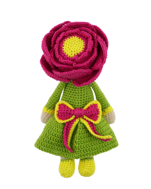 Little Peony Pam crochet pattern by Zabbez