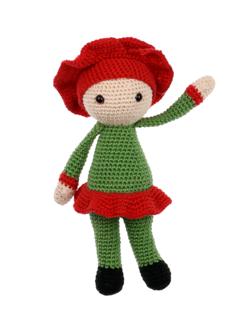 Little Poppy Paola crochet pattern by Zabbez
