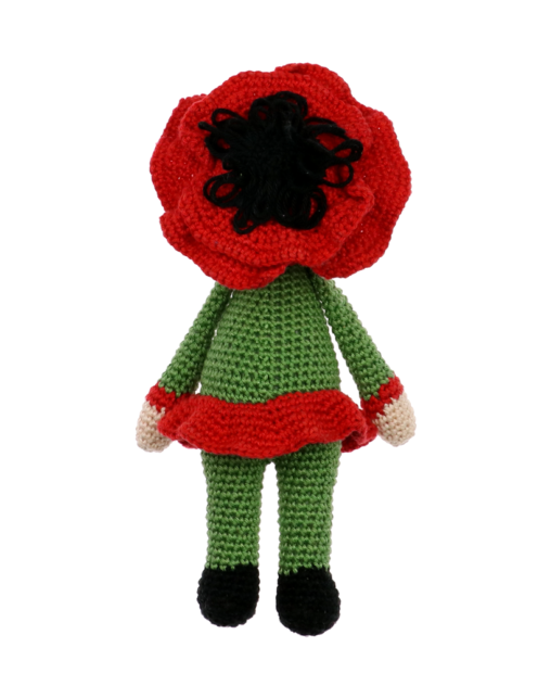 Little Poppy Paola crochet pattern by Zabbez