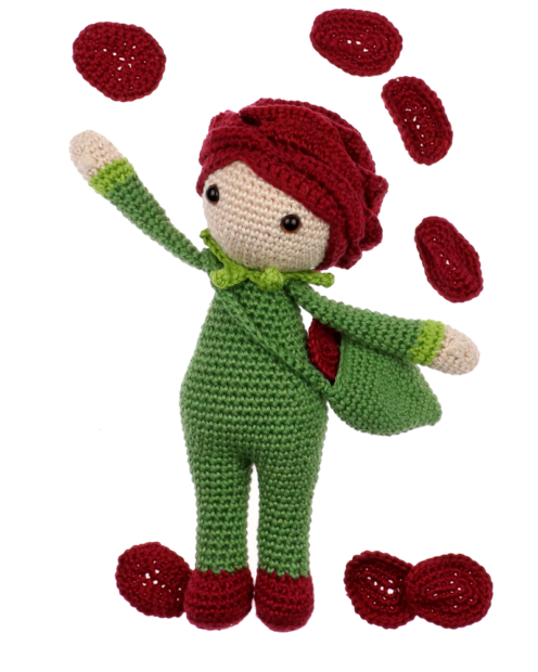 Little Rose Roxy crochet pattern by Zabbez