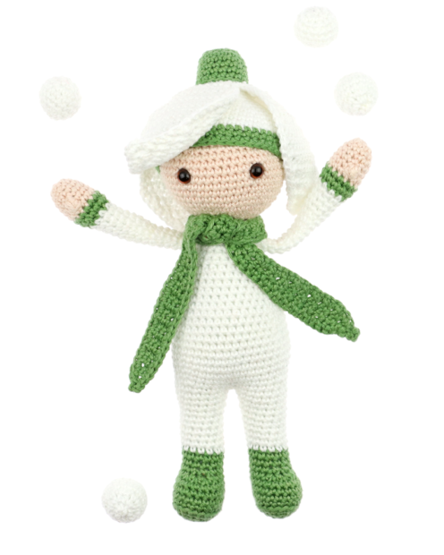 Little Snowdrop Sia crochet pattern by Zabbez