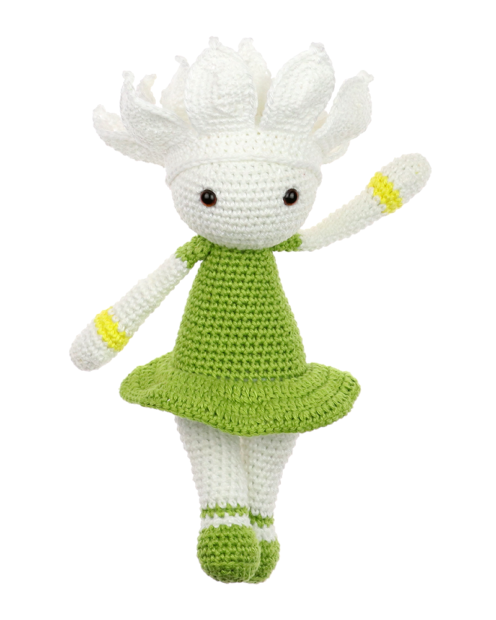 Little Water Lily Winnie crochet pattern by Zabbez
