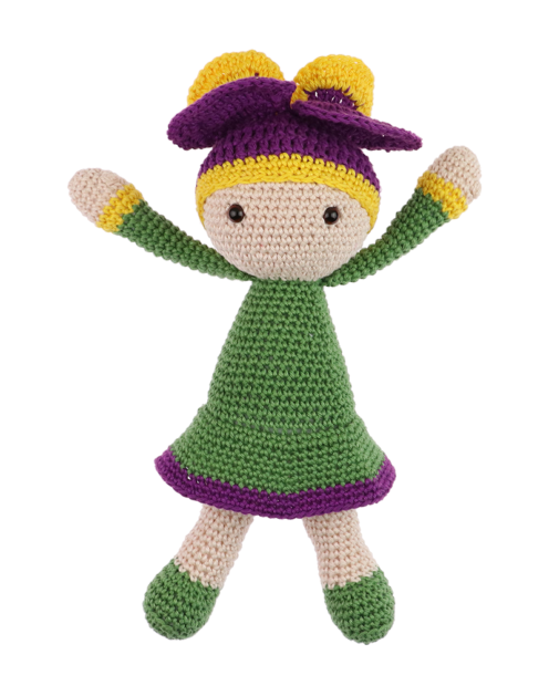 Little Pansy Vicky crochet pattern by Zabbez