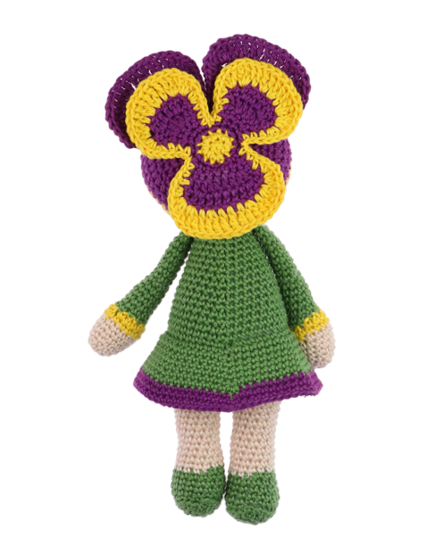 Little Pansy Vicky crochet pattern by Zabbez