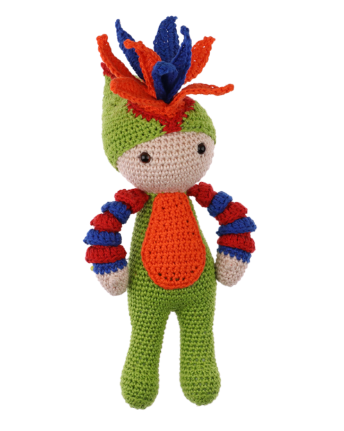 Little Strelitzia Steven crochet pattern by Zabbez