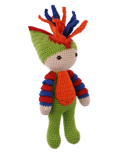 Little Strelitzia Steven crochet pattern by Zabbez