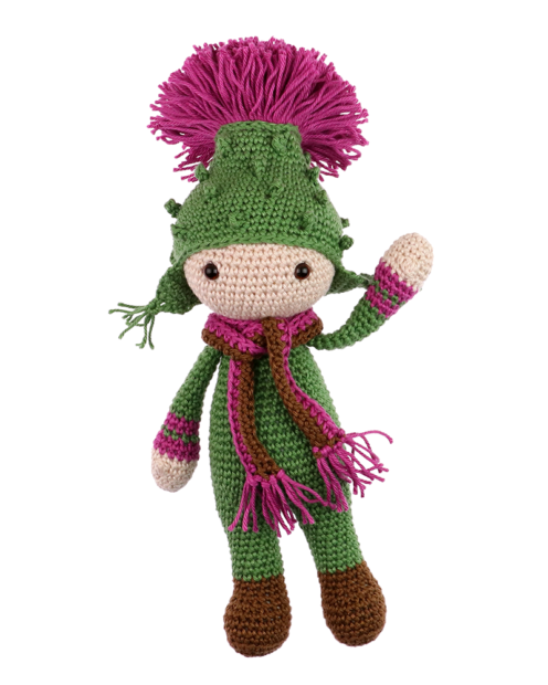 Little Thistle Tim crochet pattern by Zabbez