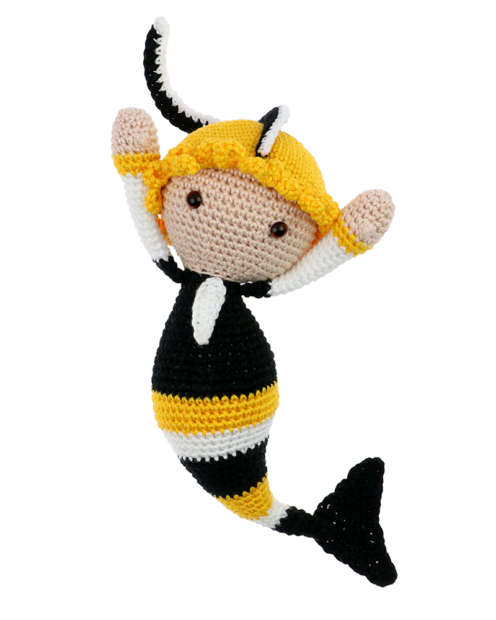 Bannerfish Wim crochet pattern by Zabbez