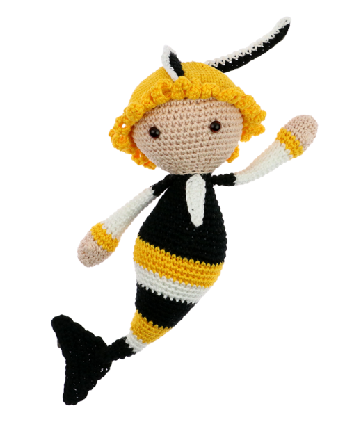 Bannerfish Wim crochet pattern by Zabbez