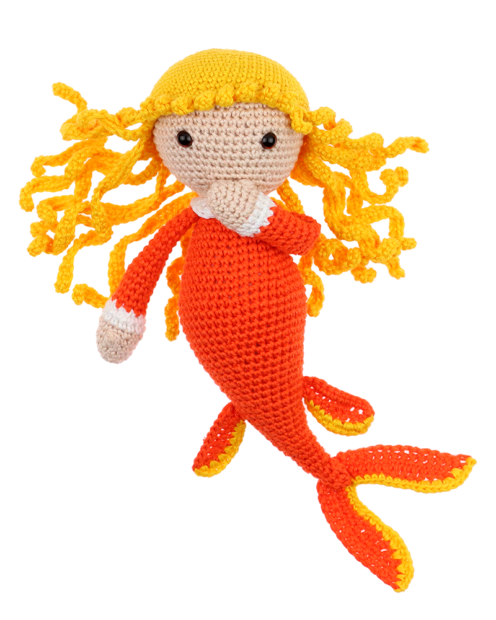 Goldfish Gwen crochet pattern by Zabbez