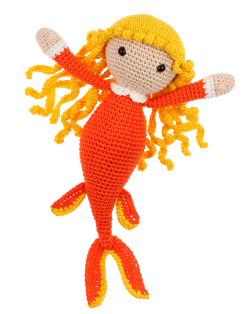 Goldfish Gwen crochet pattern by Zabbez