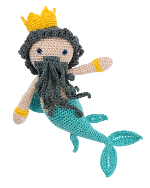 King of the Sea Zaran crochet pattern by Zabbez