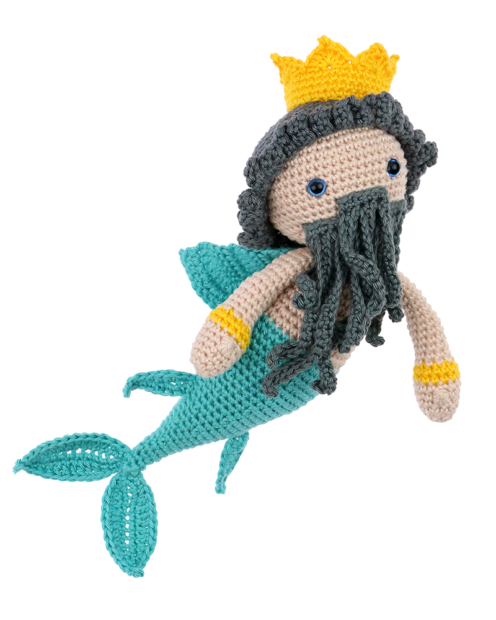 King of the Sea Zaran crochet pattern by Zabbez