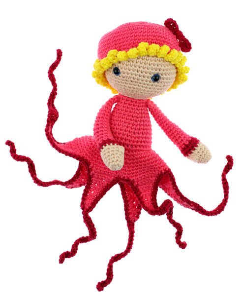 Octopus Olga crochet pattern by Zabbez