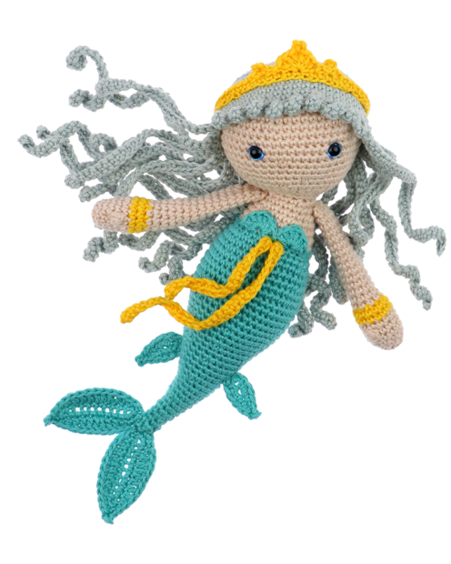 Queen of the Sea Saya crochet pattern by Zabbez