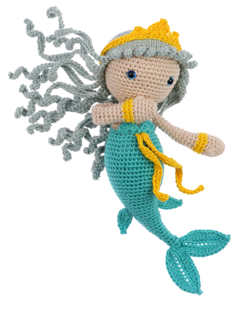 Queen of the Sea Saya crochet pattern by Zabbez