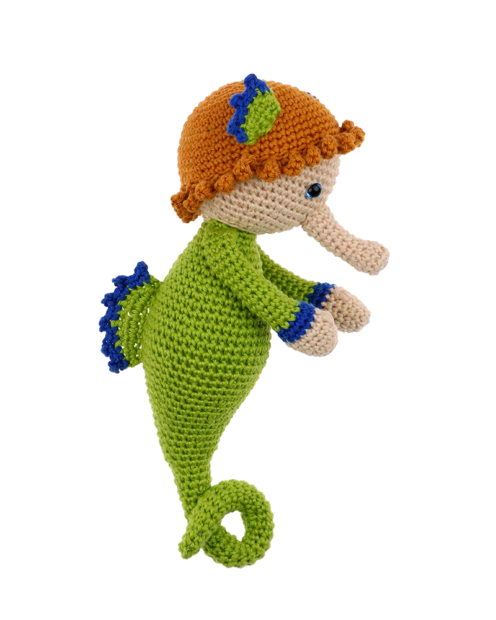 Seahorse Zafar crochet pattern by Zabbez