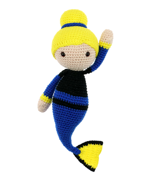 Surgeonfish Dina crochet pattern by Zabbez