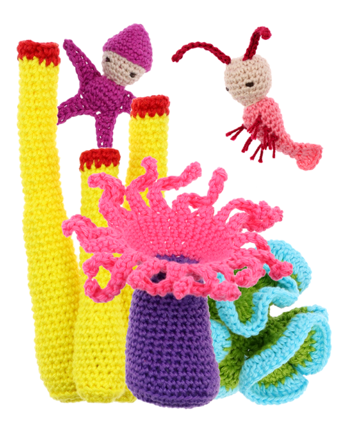 Waterworld Set crochet pattern by Zabbez