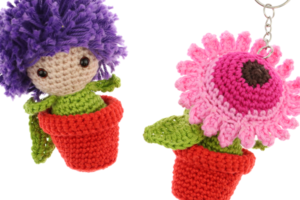 Free crochet pattern Flowerpot