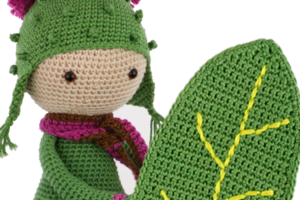 Free leaf board crochet pattern