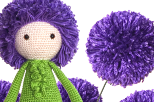 Giant Onion Pompom tutorial