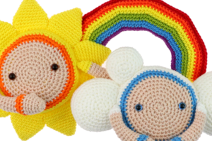 Free Rainbow crochet pattern