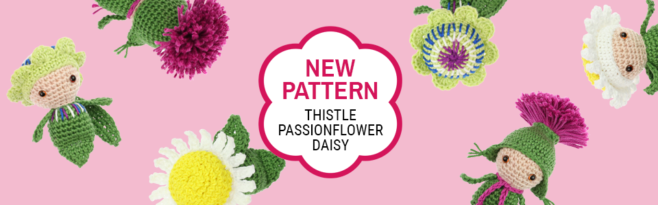 Mini Passionflower Thistle Daisy