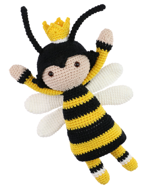 Bee Betty crochet pattern by Zabbez