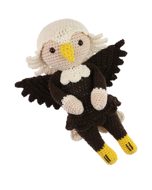 Eagle Alberto crochet pattern by Zabbez