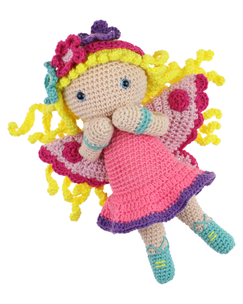 Flower Fairy Evi crochet pattern by Zabbez
