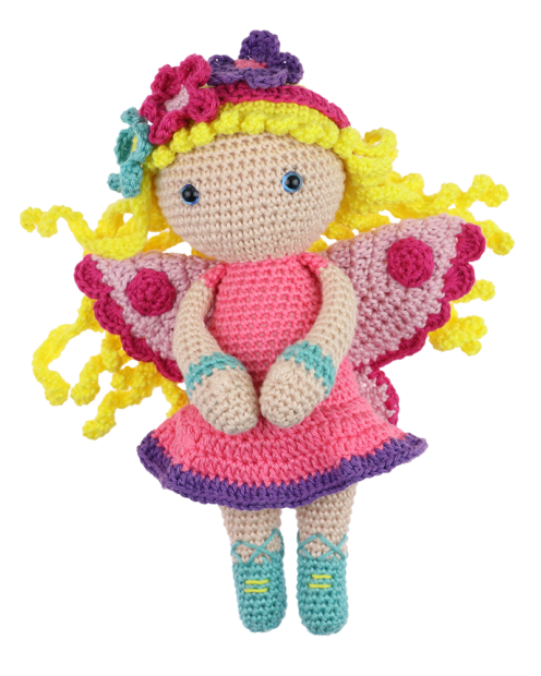 Flower Fairy Evi crochet pattern by Zabbez