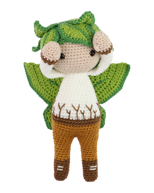 Forest Elf Boaz crochet pattern by Zabbez