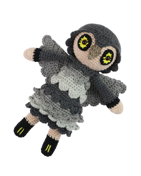 Owl Ursula crochet pattern by Zabbez