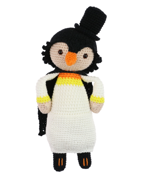 Penguin Pol crochet pattern by Zabbez